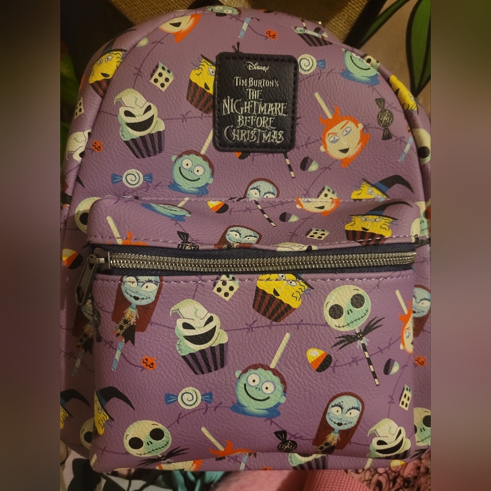 Disney Purple Jack Skellington Bag - Picture 2 of 5